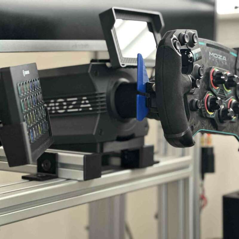 Adjustable Stream Deck XL Mount Sim Racing Cockpit Mount 8020 8040