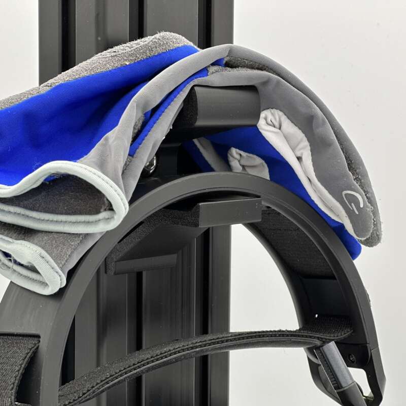 Headphone Gloves Holder Sim Racing - Sim Rig Aluminium Cokcpit Upgrades