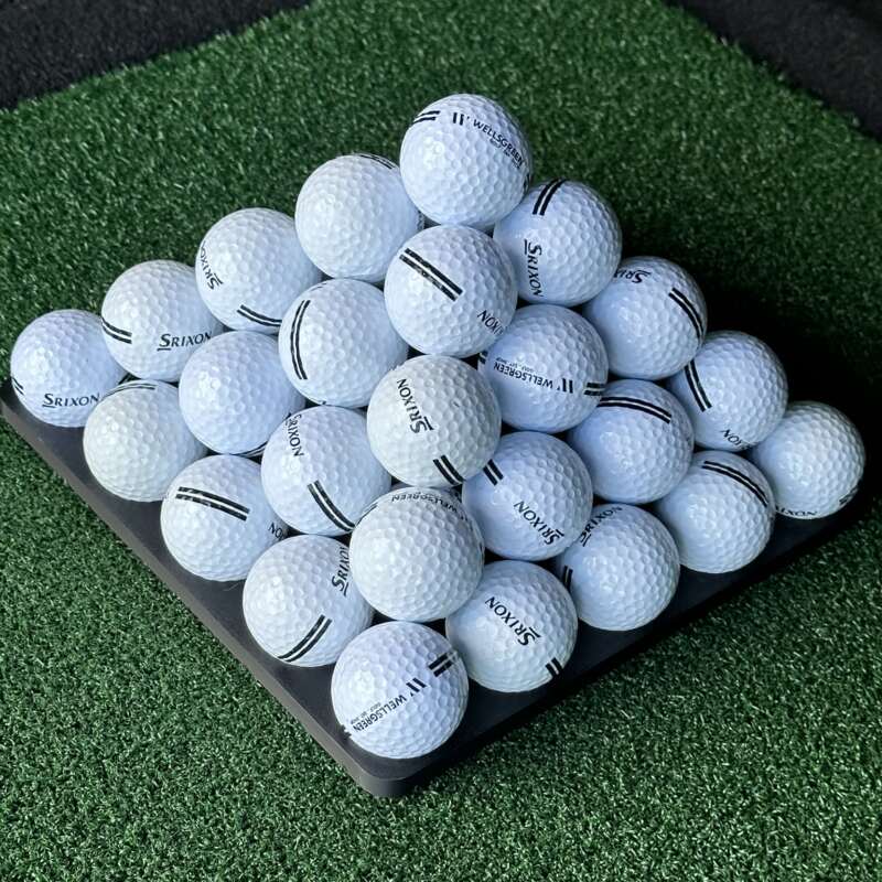 Golf Sim Pyramid - Golf SImulator Ball Tray Golf Ball Tray, Sim Golf Accessories, Golf SIm Accessories