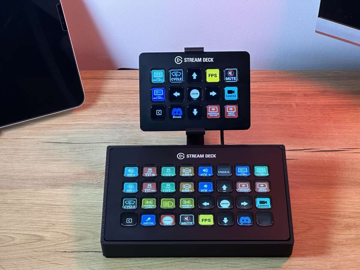 Stream Deck XL Dual Stand Adjustable rack mount streamdeck plus streamdeck mk2